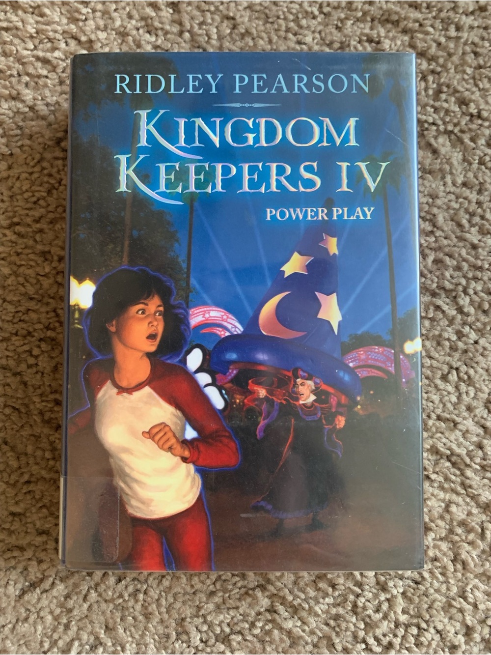 Kingdom Keepers IV: Power Play - Blue Cover Kids Book